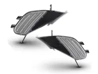 Side repeaters LED with clear lens. Porsche Cayenne 955 - 95563103300, 95563103301, 95563103400, 95563103401