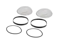 Headlight glass replacement kit LHD. Porsche 911 / 964 - PCG91163100