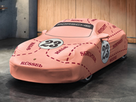 Car Cover Indoor OE, with Pink Pig design. Porsche 992 (911) - 99204401215