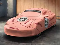 Car Cover Indoor OE, with Pink Pig design. Porsche 992 (911) - 99204401215