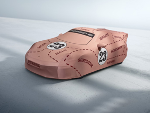 Indoor car cover 'Pink Pig' design. Porsche 992.2 GT3 2024>> - 99204406023