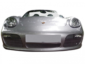Front bumper stainless steel grille set Zunsport. Porsche Boxster 987.1 Manual - ZPR21405, ZPR21405B, ZPR21405, ZPR21405B