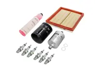 Service maintenance kit for Porsche 911 1984-89 3.2L - Small Kit  Oil, Air Filters,  Spark plugs, + More - 91110095602, 93010776403, 92811025307, 93011039300, 90012311830, 99917015790, 00004400204
