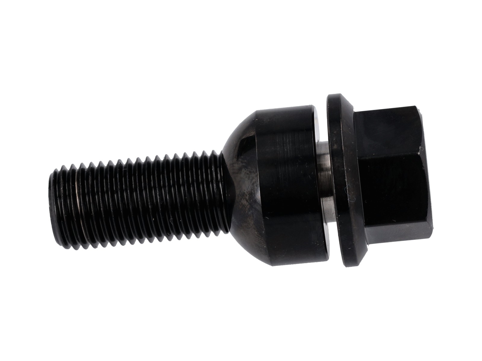 Lightweight Titanium wheel bolts in black for Porsches (PACK OF 20