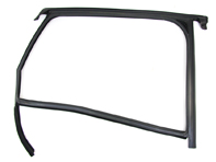 Rear door window glass channel. Porsche Macan - 95B839431D, 95B839431, 95B839432D, 95B839432
