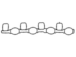 Intake manifold housing gasket. Porsche 958 Cayenne 4.2 Diesel - 95811024710, 482.230