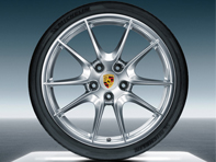 20' Carrera S Alloy Wheels & Tyres Original Porsche for 981 Boxster / 981 Cayman - 98104460202, 98104460201, 98104460222, 98104460221