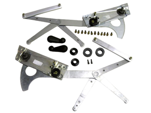 RS Manual window conversion kit. Porsche 911 / 964 / 993 - 96454204100, 96454204200, 90154249521, 90155289120, 959542115013DL, 91154247500, 99921801601