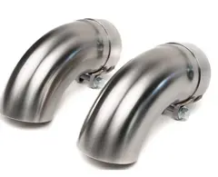 Brushed Stainless Turn Down