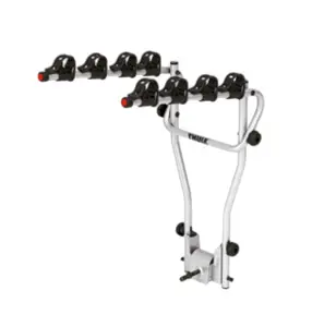 Thule HangOn 4 bike towbar bike rack with tilt function. Porsche Cayenne / Macan - 970805