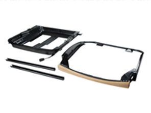 Seat bottom frame. Porsche 911 1963-73 - 90152100922, 90152100925, 90152101022, 90152101025, 1689804080, 1689804070 - 1689804070, 1689804080