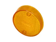 Side marker lamp lens, yellow. Porsche 914 - 91463194500, 91463194600 - 1696001870, 1696001880, P2913/D, P2913/S