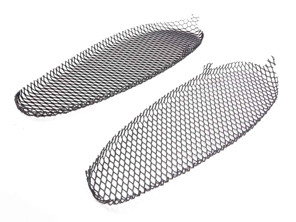 Rennline side intake protection grilles. Porsche 991 turbo / turbo S