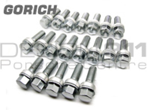 Wheel Bolts Chrome - GORICH Porsche Boxster 986/996/997 Stainless