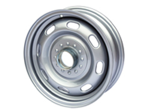 15' 4.5J Steel 'Knock off' wheel, Painted Finish Porsche 356