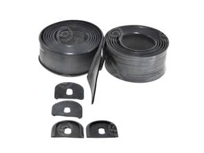 Bumper trim base gasket set front and rear. Porsche 356 Pre-A / 356A - 64450504900 - NLA50504900