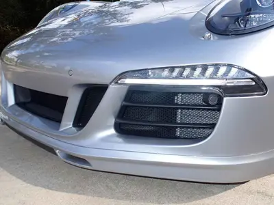 Rennline Front bumper wire mesh grill kit, 3 PIECE SET. Porsche 991/991S - E100011211, E100011212, E100012211, E100012212, E127.152, E127152