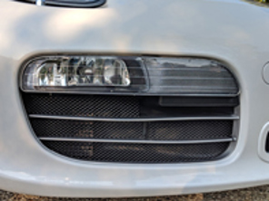 Front bumper side grille wire mesh kit. Porsche 987 Gen 1 Boxster and Boxster S