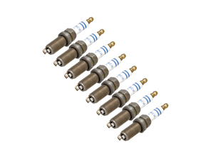 Spark Plugs (PACK OF 8). Porsche  957 Cayenne Turbo / 958 Cayenne Turbo / Panamera Turbo - 99917022890, 9917023690, 0242240637