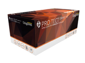 ProTect orange HD nitrile gloves - Pack 100 - GA0053