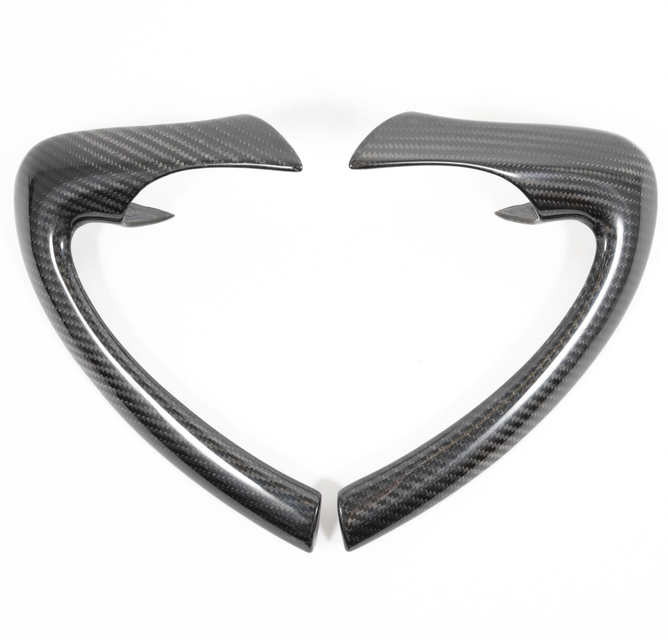 Rennline door hand pull set carbon fibre. Porsche 996 - I132