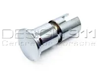Front 1/4 window chrome pivot bearing. Porsche 911 65-77 - 90154255822, 90154255851