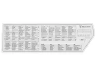 Component card fuse & relay. Porsche 911 Turbo (1989) - 93061224303