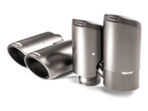 Akrapovic Tail pipe set (Titanium) for Porsche Cayenne (9YA) 2019>> - 9Y0253823H, 9Y0253823DE, 9Y0253823EK, 9Y0253824, 9Y0253824DQ, 9Y0253824DR