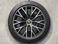 20' Taycan Turbo S Aero Design Alloy Wheels & Summer Tyres Original Porsche - 9J1073650F