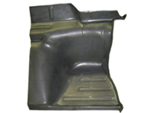 Rear Seat Bottom Panel Porsche 911 1965-72 - P224L, P224R, 91150192200, 91150199300, 1683151180, 1683151170