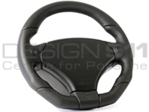 Steering Wheel Rascasse - Black Leather  - RAID - 710413