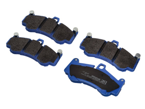 EBC Blue brake pads NDX RACE Front. Porsche  996 GT2/GT3 / 997 Turbo/GT3 - 99635194800, 99635194802, 99735194700, 99735194701, 9735194702 - DP51516NDX
