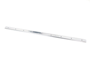 Door threshold aluminium carpet strip. Porsche  356 A/B/C - 64455111700, 64455111800