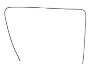 Rear screen trim moulding, Plastic. Porsche 996 2002>> - 99654554502