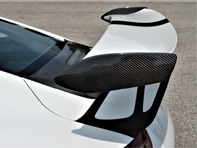 Rear wing end plates, carbon fibre. Porsche 991.1 GT3 RS - 99151246391, 99151246491 - SF/C/99151246391/GT3RS, SF/C/99151246491/GT3RS
