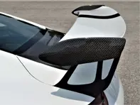 Rear wing end plates, carbon fibre. Porsche 991.1 GT3 RS - 99151246391, 99151246491 - SF/C/99151246391/GT3RS, SF/C/99151246491/GT3RS