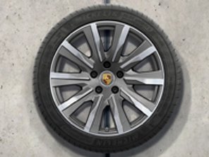 20' Taycan Tequipment Design Alloy Wheels & Summer Tyres Original Porsche - 9J1073650G