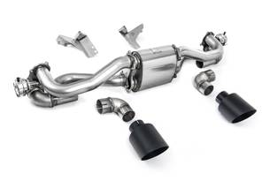 Milltek GPF-Back Valved Exhaust System With Cerakote Black GT-115 Tailpipes. Porsche 718 Boxster / Cayman / GT4 2020>> - 982251053F, 982251053H, 982251053K, 982251053E, 982251053D, 982251053G - SSXPO190