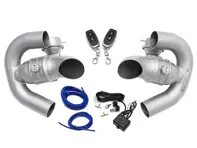 SOUL Exhaust muffler bypass conversion, Valved. Porsche 986 Boxster - POR.986.VMBC, 99611112106, 99611112107, 99611114105, 99611114202, 99611114211, 99611115101, 00004420009, 00004420010, 00004420011, 00004420012 - POR.986.VMBC