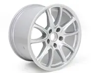 Front 19' Alloy Wheel in Silver for Porsche 997 GT3 - 99736215695