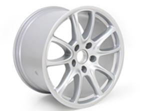 Front 19' Alloy Wheel in Silver for Porsche 997 GT3 - 99736215695