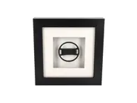 Steering wheel 911 '74-77 Porsche Art - Box framed 1:8 scale - 91134708300, 91134708401, 91134708370, 91134709700, 91134785900, 91134709701