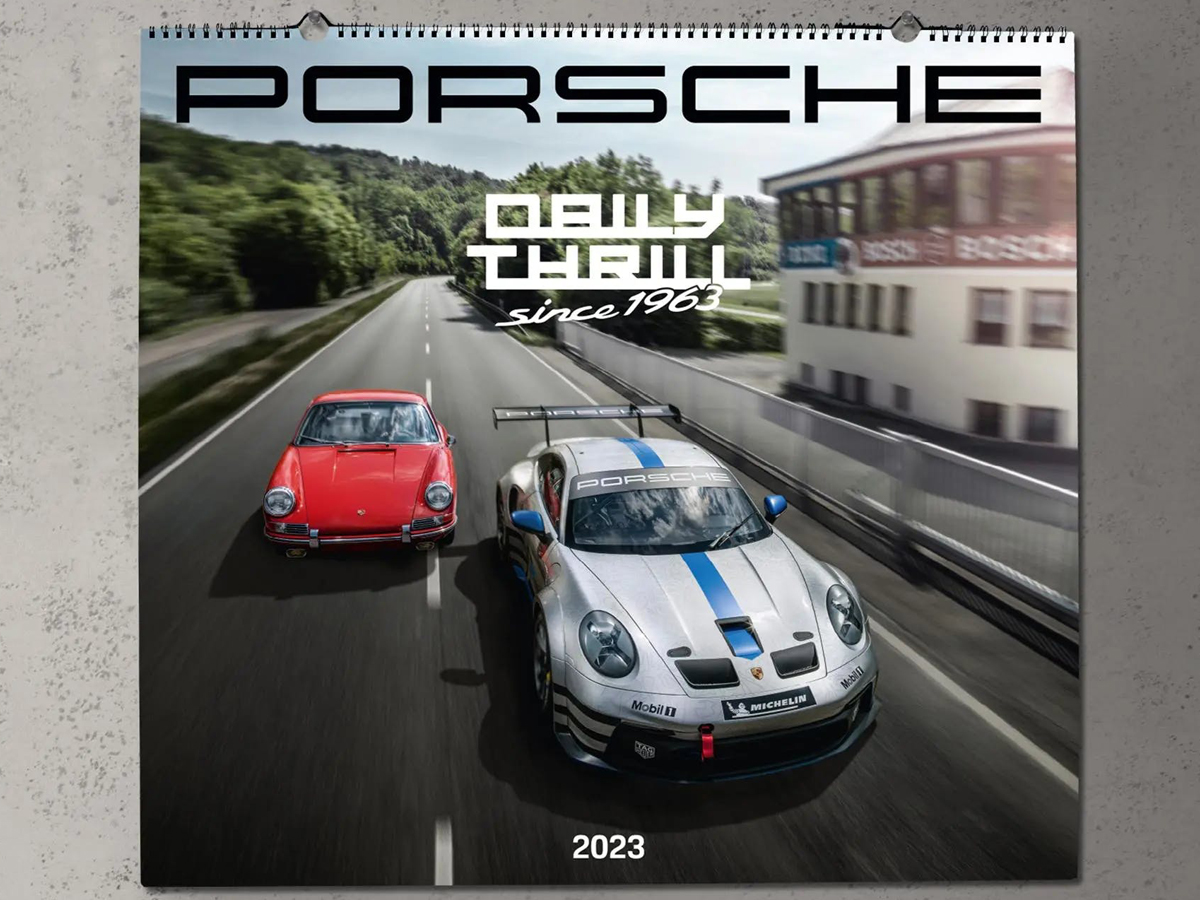 ポルシェ AHEAD ON ROUGH ROADS 2025 WAP0920020SVPK Porsche Calendar 2025 - Ahead On Rough Roads