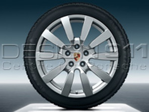 20' Cayenne SportDesign II Alloy Wheels & Winter Tyres Original Porsche - 95804460130, 95804460140