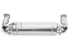 Sports exhaust silencer with catalytic converter delete Porsche 997.1 turbo and turbo S - TSPO997T07.002.A