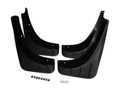 Mud flap kit front and rear. Porsche 95B Macan