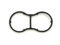 Radiator oil cooler gasket. Porsche 955/957/958 Cayenne - 95510702103, 95510702100, 95510702101, 95510702102, 95510711100
