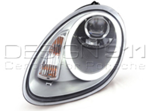 HEADLAMP HALOGEN + PROJECTOR AURORA LIGHT Porsche 987 05-08 SILVER LHD - 987631011SL