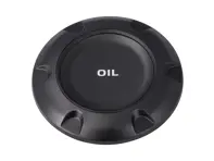 Engine bay oil cap RS style Black. Porsche 982 (718) Cayman GT4 RS 2019>> - 981551383021E0, 981551433031E0