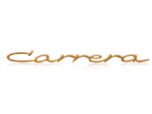 'CARRERA' small gold badge. Porsche 356 A / 356 B T-5 - 64455932600